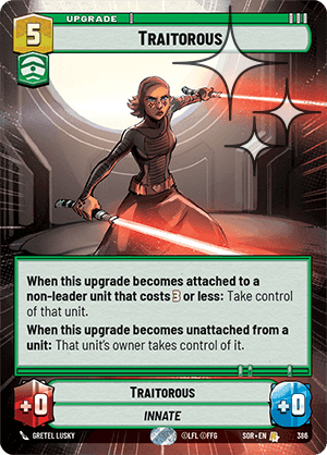 Traitorous front image