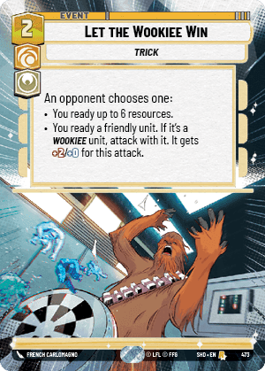 Let the Wookiee Win front image