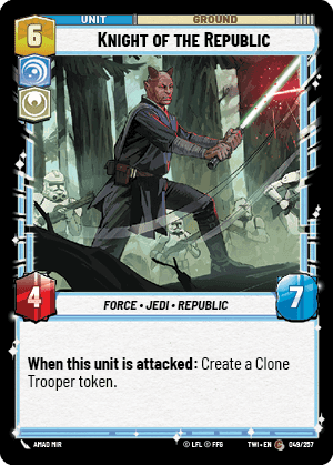 Knight of the Republic front image
