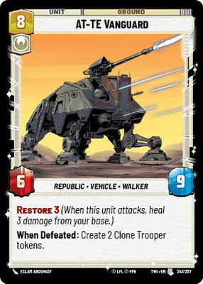 Front Of Card Art