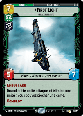 First Light | Threatening Elegance