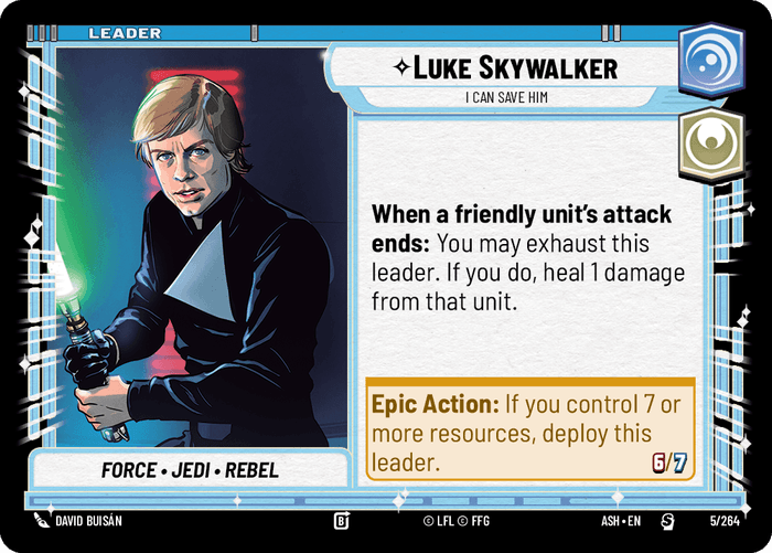 Luke Skywalker front image