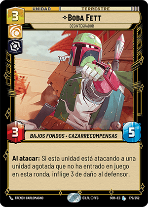 Image de face de Boba Fett
