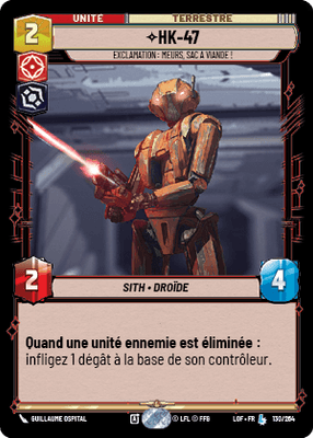 HK-47 | Exclamation: Die, Meatbag!