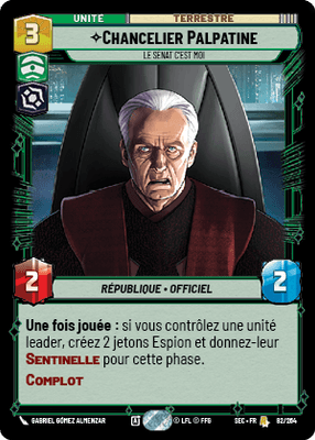 Chancellor Palpatine | I Am the Senate