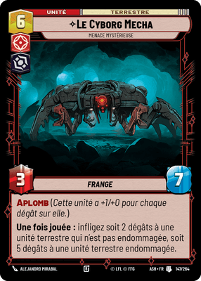 The Cyborg Mech | Mysterious Threat