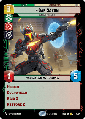 Twin Suns Card 21